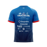 T-shirt technique tissu Italien 2026 - Triathlon Laval