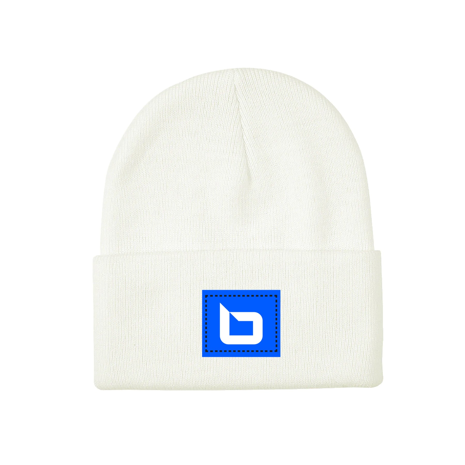 Tuque blanche - Logo B - Brioconcept