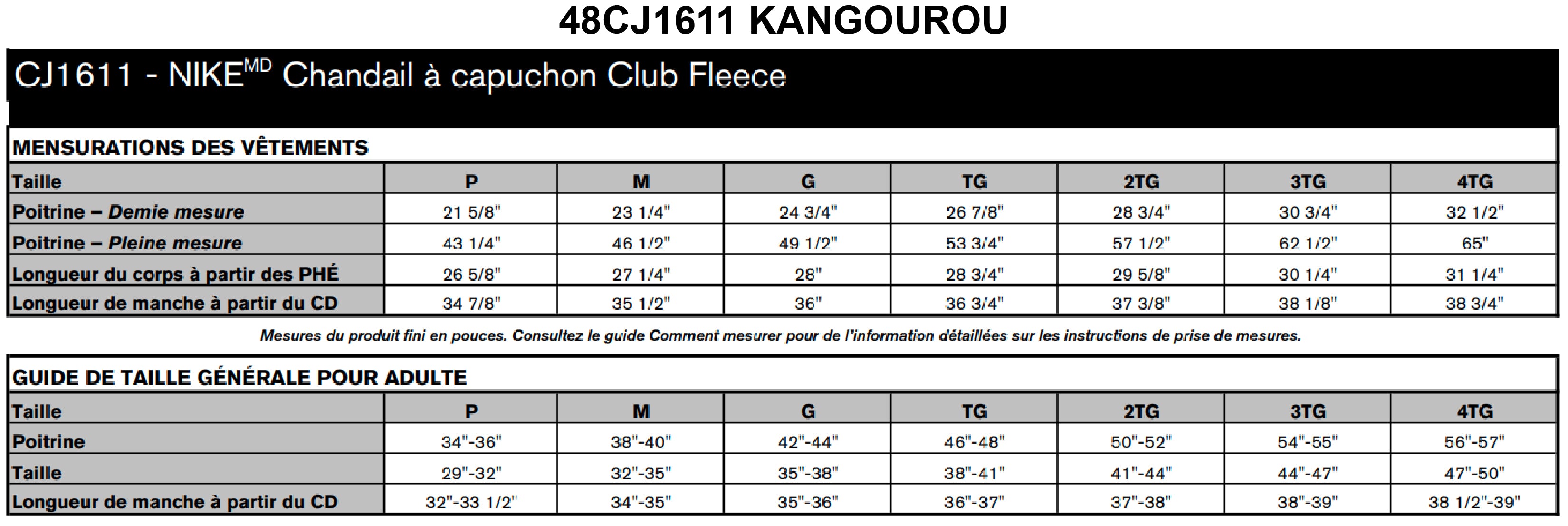 Kangourou confortable Nike - PSEHFL