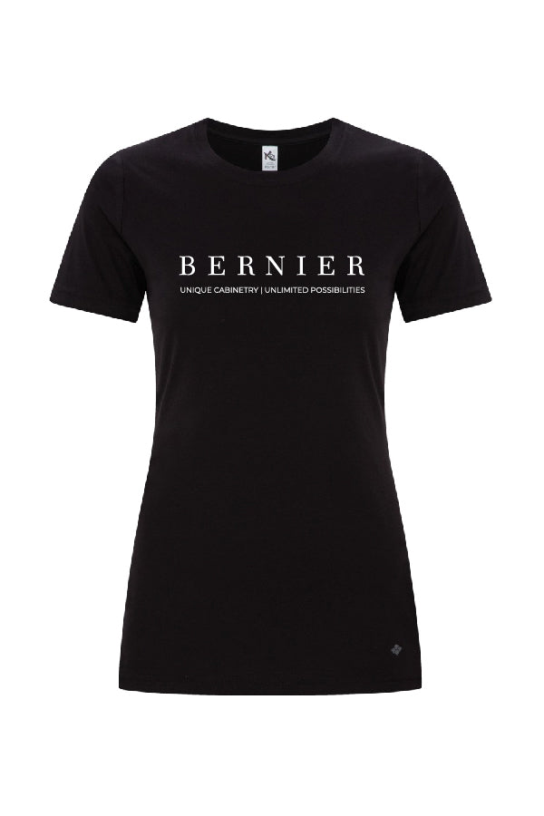 T-shirt femme noir - Bernier