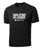 T-shirt homme noir 100% effort de SuperCardio