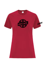 T-shirt rouge - BMX MTL