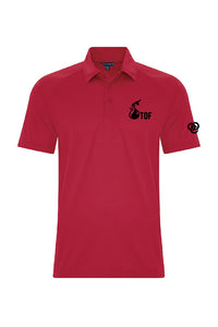 Polo homme rouge  - Tof
