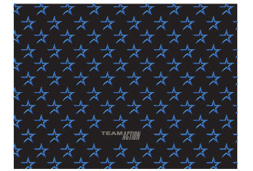 Bandana recto noir exclusif aux coachs Team Action