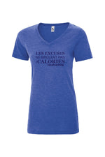 T-Shirt : Les excuses ne brûles pas les calories - CaroCoaching