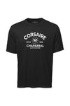 T-Shirt performance noir- Corsaire-Chaparral