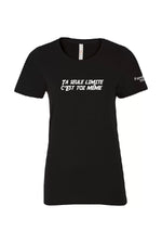 T-shirt noir limite - Fondation persévérance scolaire