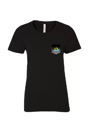 T-shirt noir à poche du demi-marathon - Fondation persévérance scolaire