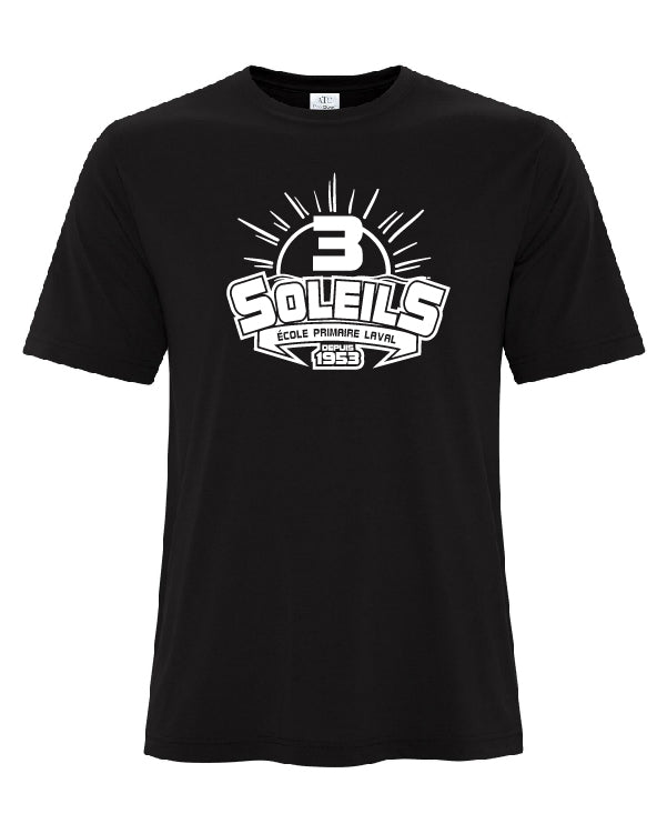 T-Shirt Noir - École 3 Soleils