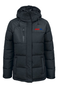 Manteau d'hiver noir - École de conduite 2000