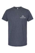 T-shirt marine chiné - ELEVENTHSTAR