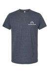T-shirt marine chiné - ELEVENTHSTAR