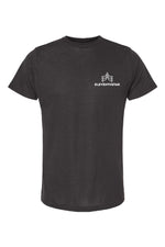 T-shirt noir chiné - ELEVENTHSTAR