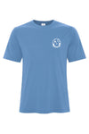 T-Shirt 100% polyester Bleu Carolina - ESO