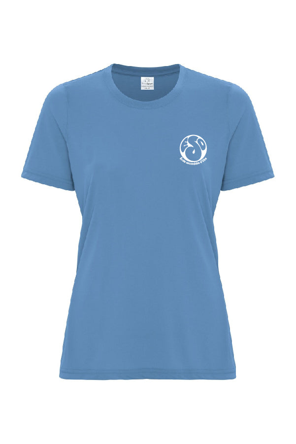 T-Shirt 100% polyester Bleu Carolina - ESO