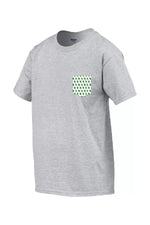 T-shirt gris sport à poche - Harfang