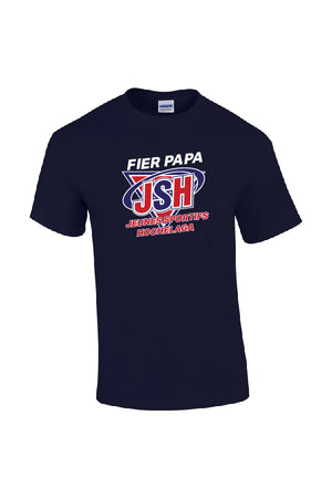 T-shirt marine fier papa - JSH
