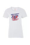 T-shirt blanc fier parent - JSH