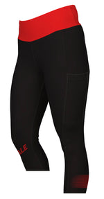 Short leggings - 3/4 - long with 1 pocket - La Cavale