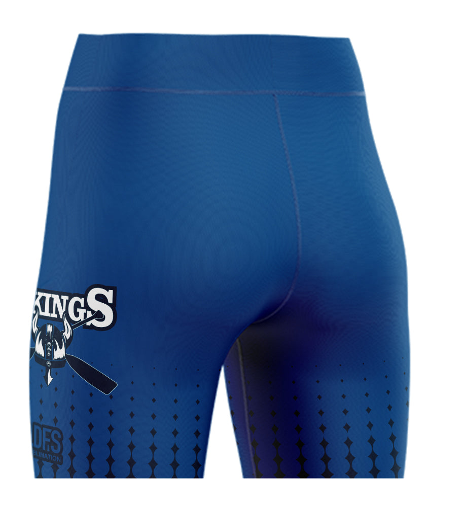 Legging court 6’’ réversible avec 1 poche   - Vikings