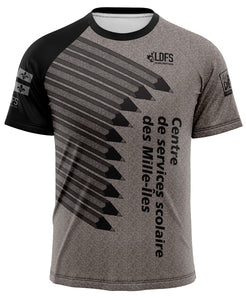 T-shirt  de sport - gris et noir - CSSMI