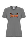 T-shirt sport femme Col O gris - Diablo