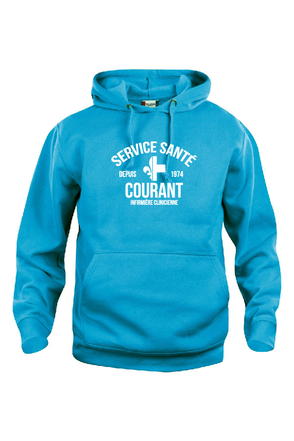 Kangourou unisexe turquoise  - Service Santé
