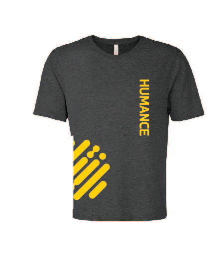 T-Shirt Charbon chiné - Humance