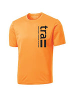 T-shirt orange extrême Logo - tra