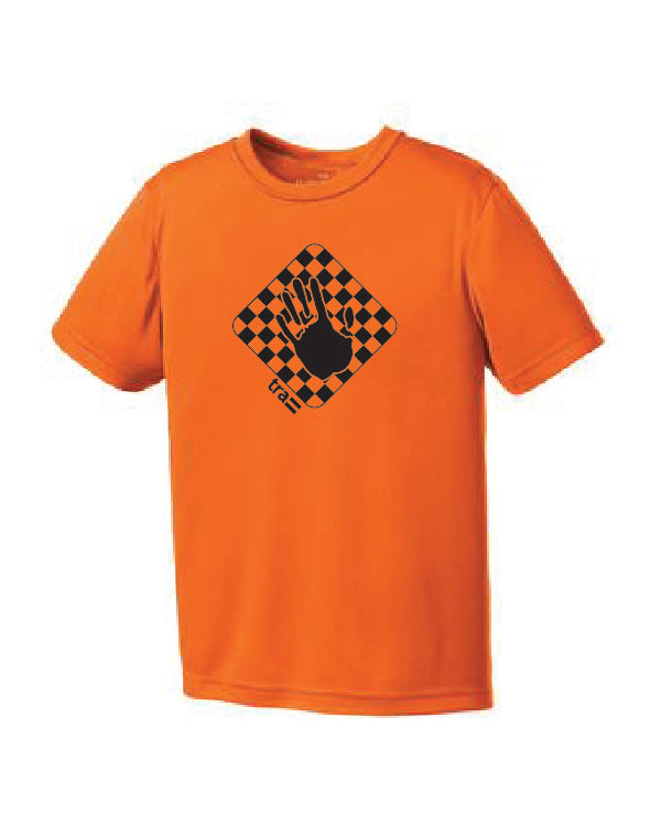 T-shirt orange foncé  Main - tra