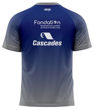 T-shirt tissu Italien Centoventi du demi-marathon- Fondation persévérance scolaire