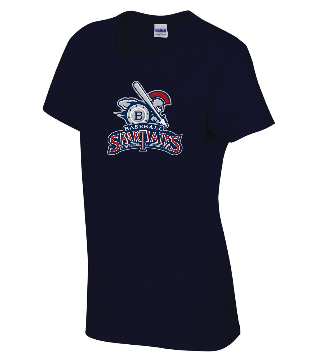 T-shirt de coton marine - Les Spartiates