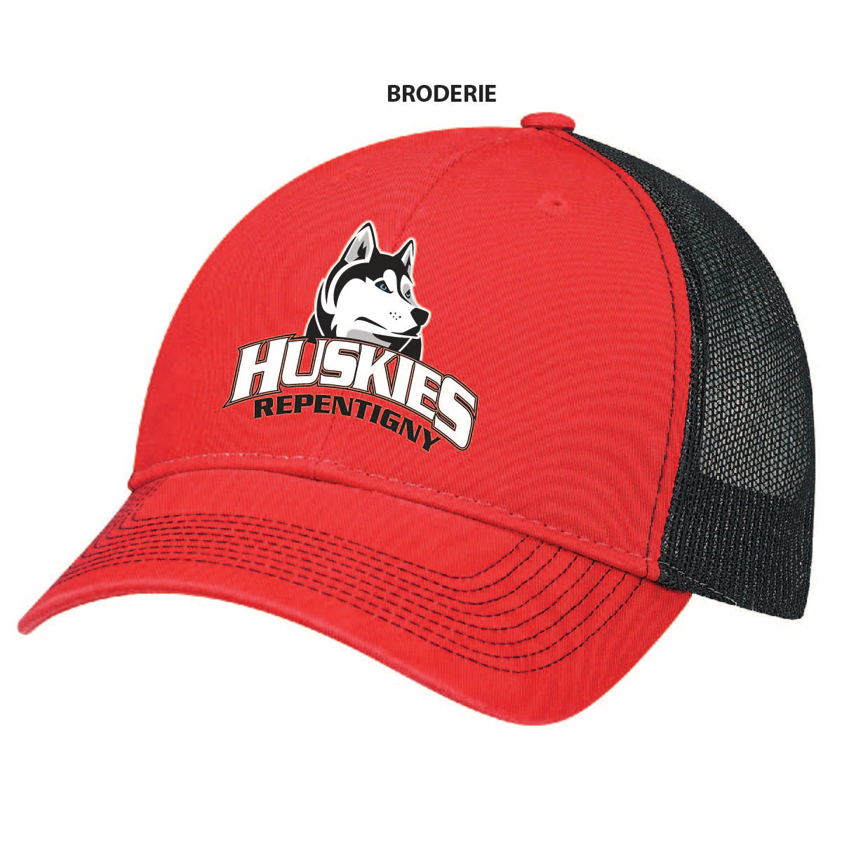 Casquette avec filet  - Huskies